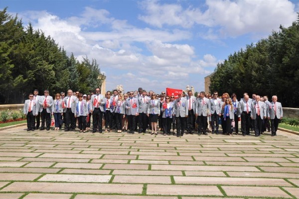Visiting ATATURKS Anıtkabir